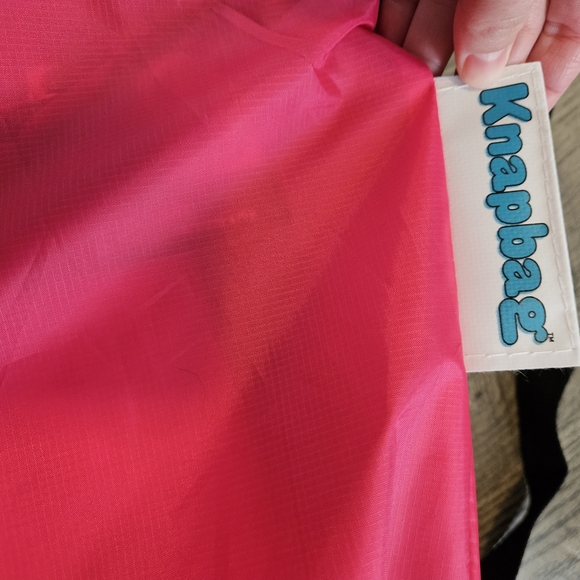 Knapbag NEW pink air inflatable nylon lounger with carrying bag - Picture 6 of 8